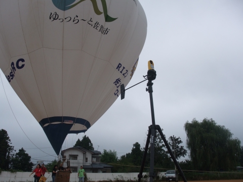 ケストレル活用事例【熱気球運行の安全性向上】